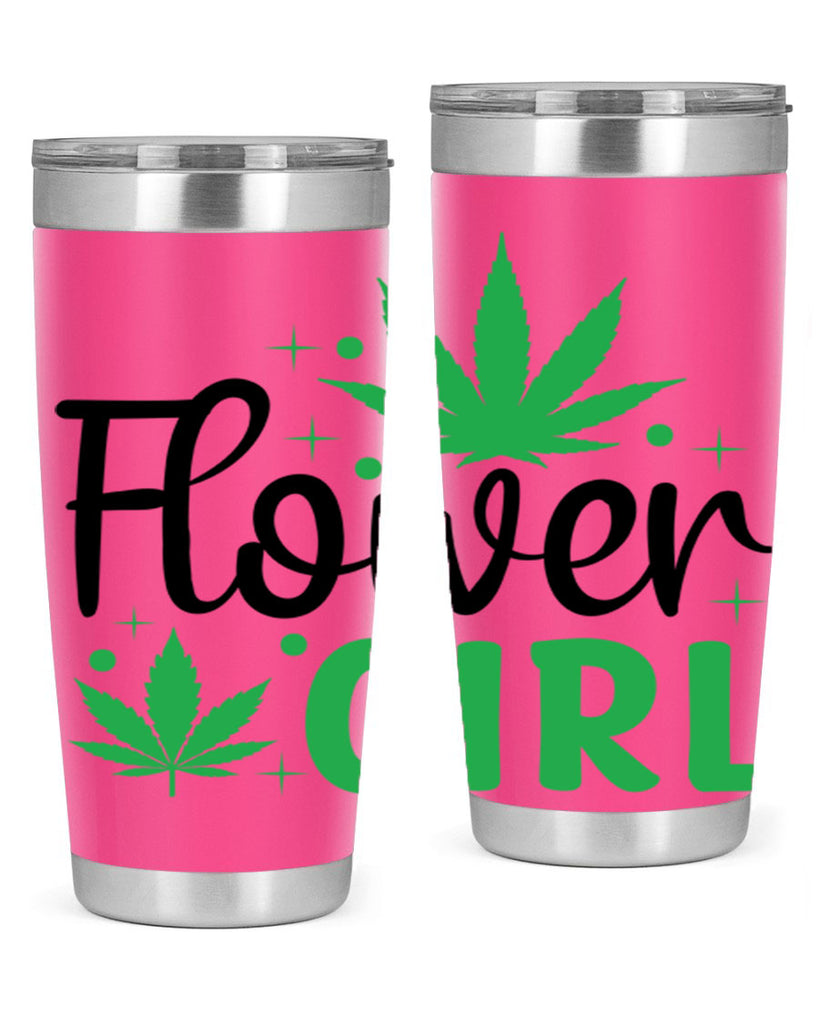 flower girl 83#- marijuana- Tumbler