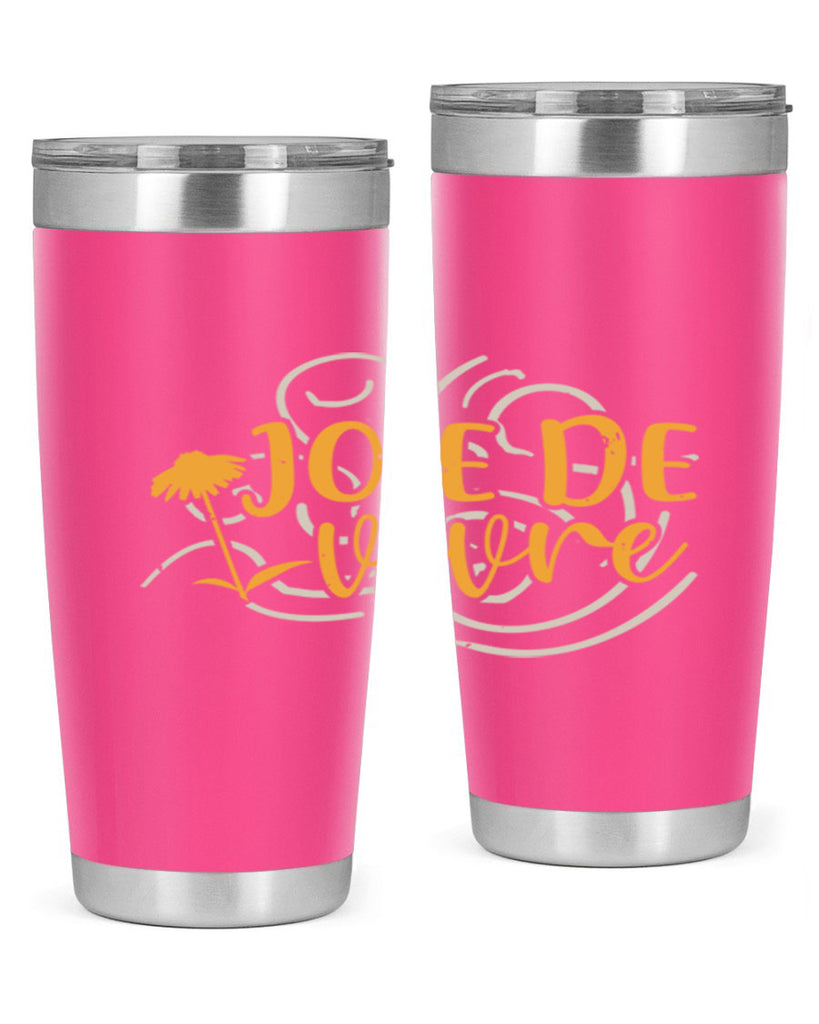 joie de vivre 57#- mardi gras- Tumbler