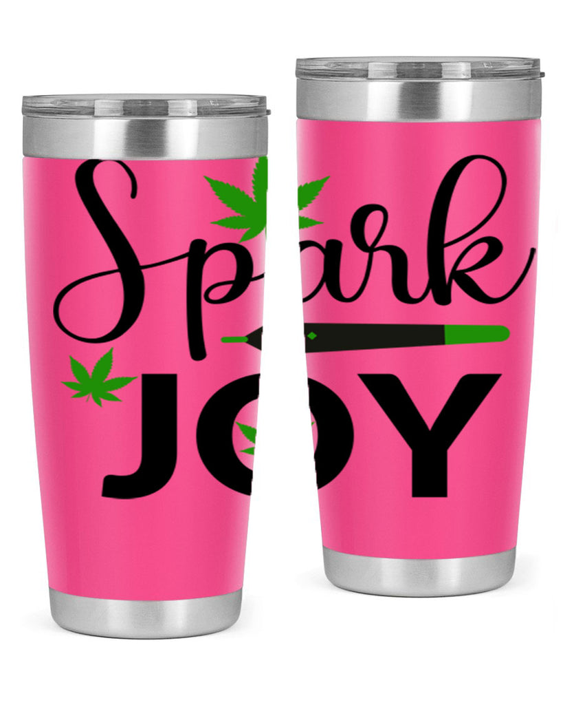 spark joy 250#- marijuana- Tumbler
