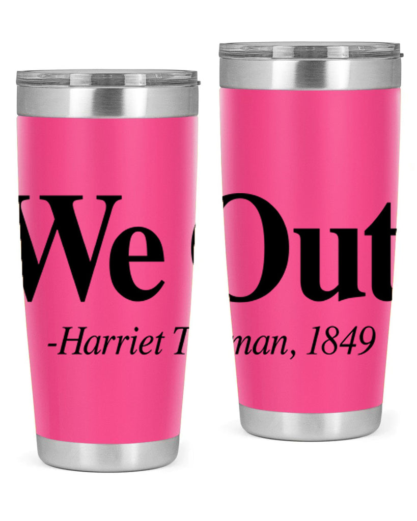 we out harriet tubman 12#- black words phrases- Cotton Tank