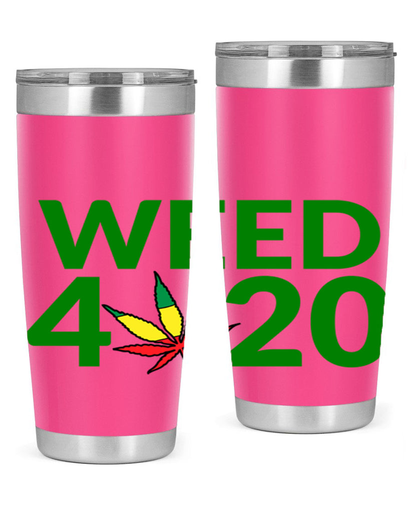 weed 420 cannabis 281#- marijuana- Tumbler