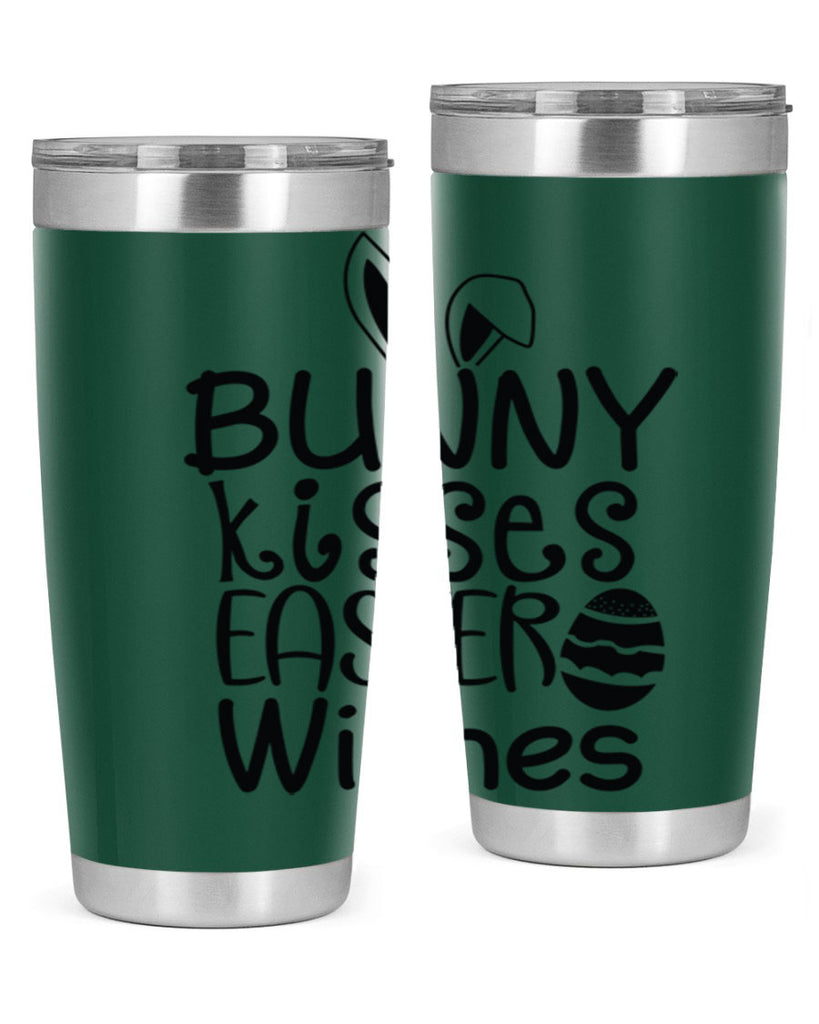 Bunny kisses easter wishes  94#- spring- Tumbler