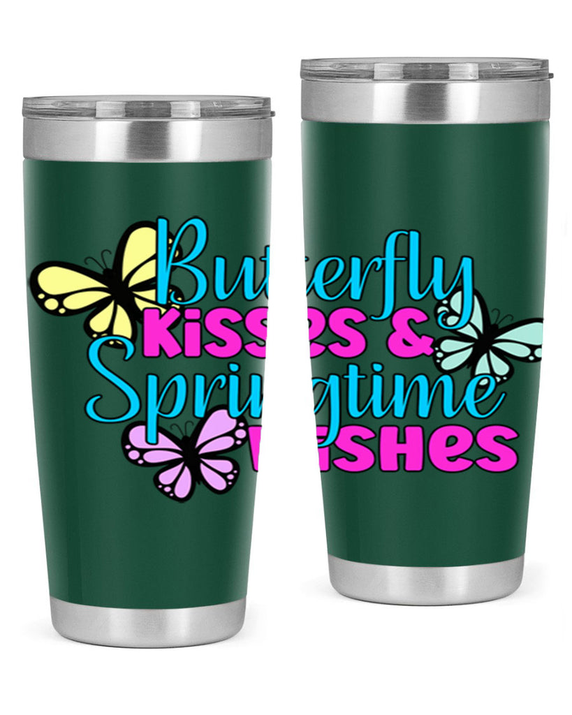 Butterfly kisses & springtime wishes95#- spring- Tumbler
