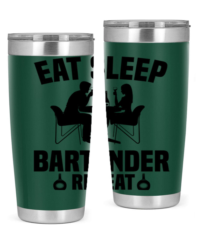 Eat sleep Style 3#- bartender- tumbler
