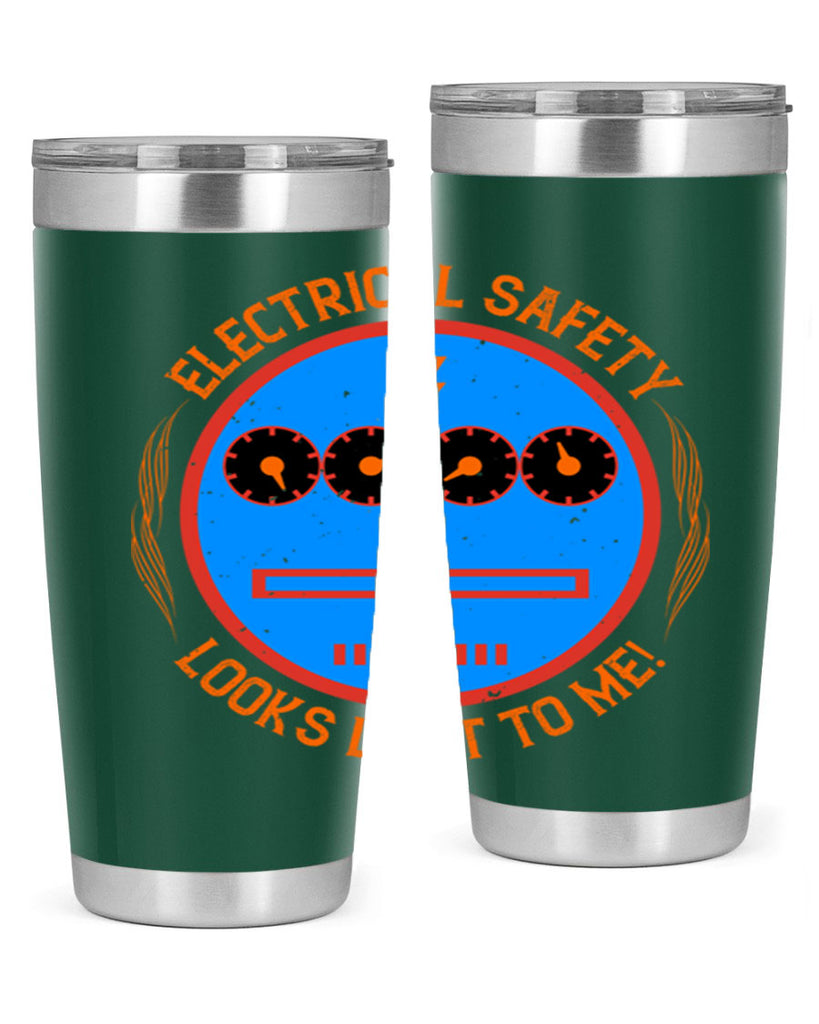Electrical safety looks legit to me Style 57#- electrician- tumbler