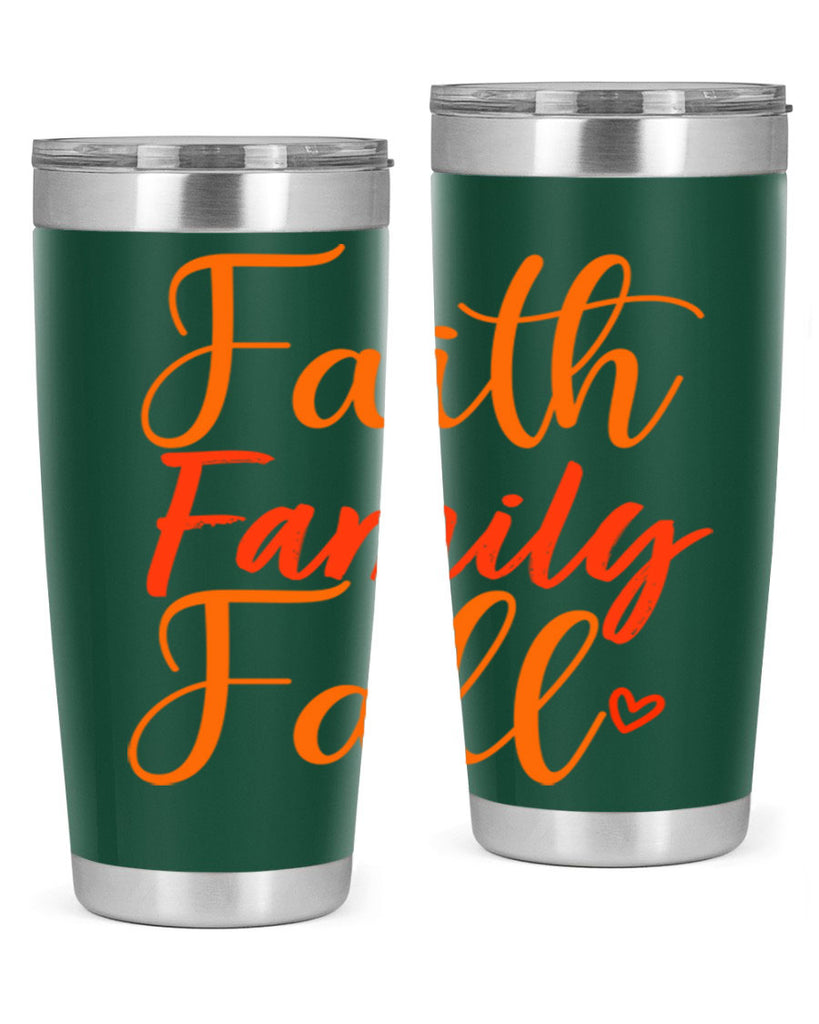 Faith Family Fall Design 81#- fall- Tumbler