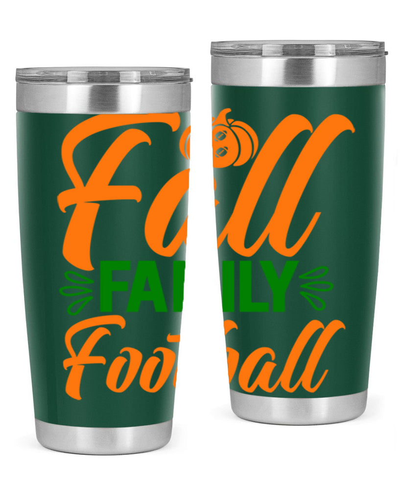 Fall Family Football 98#- fall- Tumbler