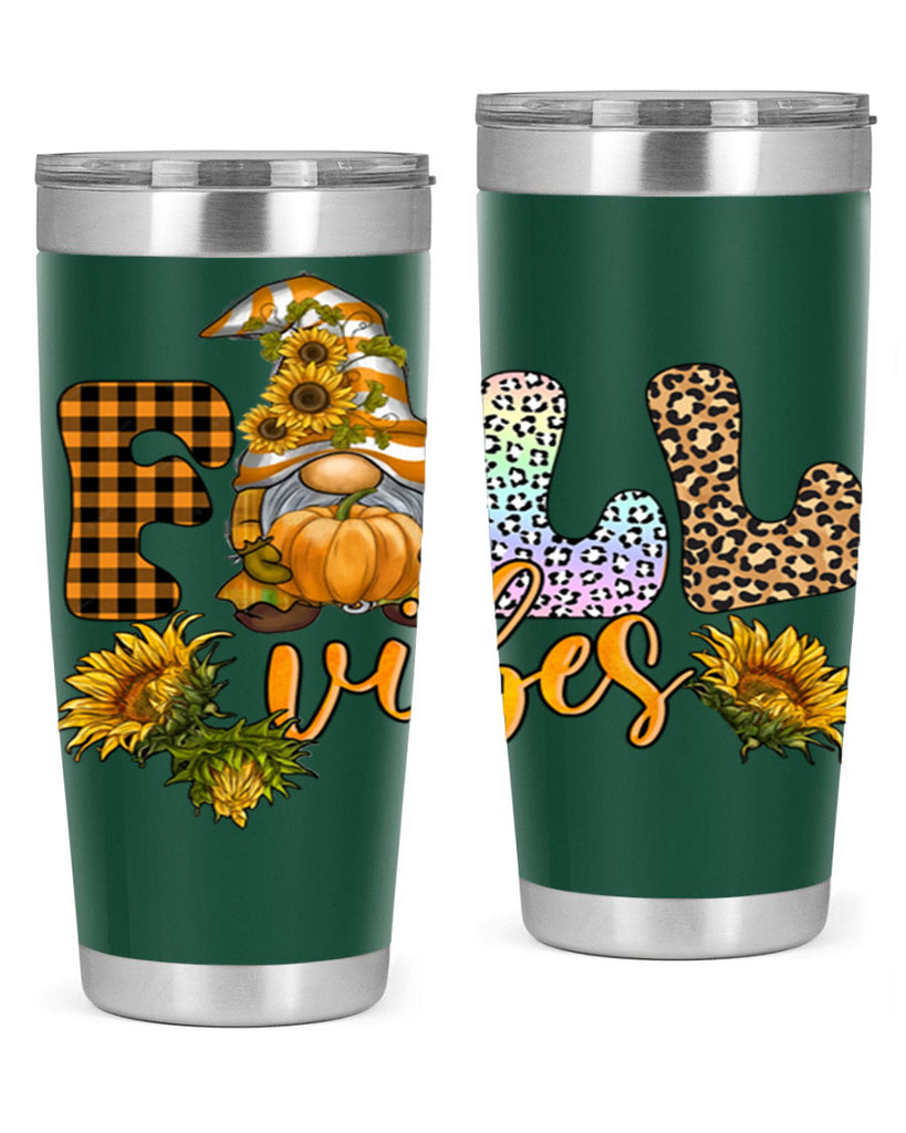 FallVibesFallGnome 164#- fall- Tumbler
