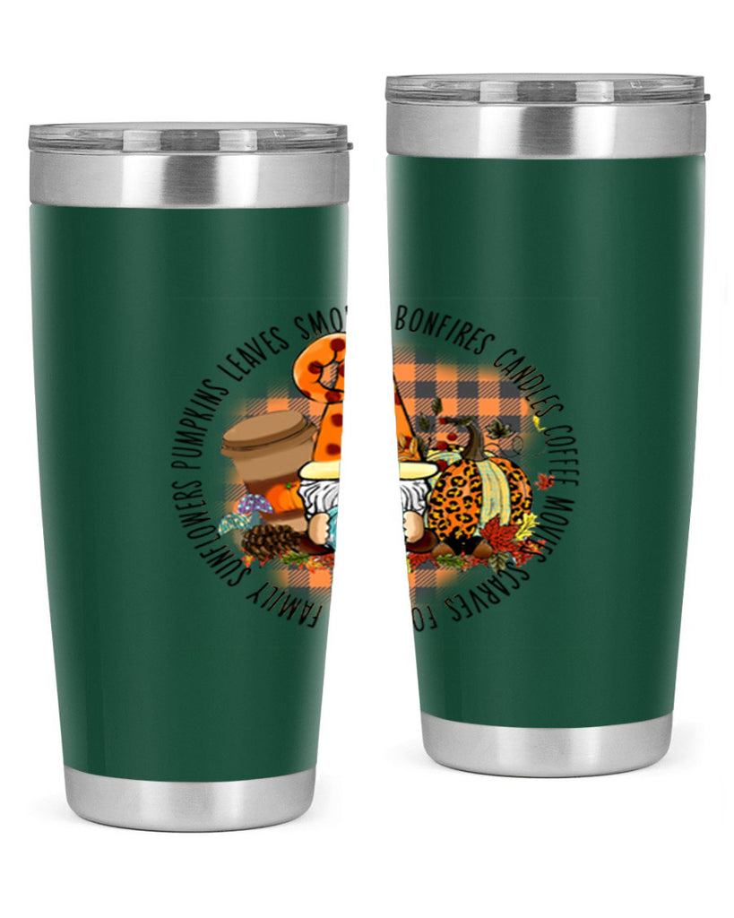 FallVibesGnome 165#- fall- Tumbler
