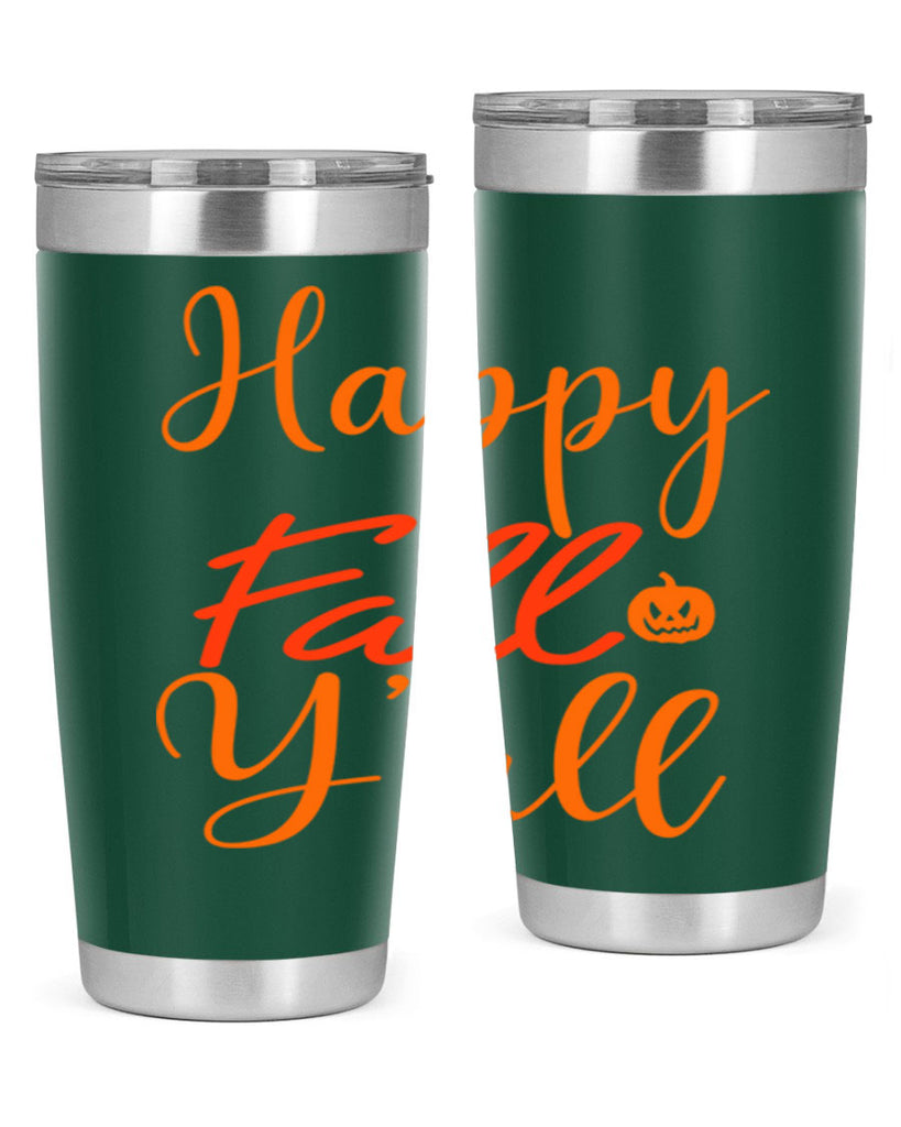 Happy Fall Yall Design 233#- fall- Tumbler