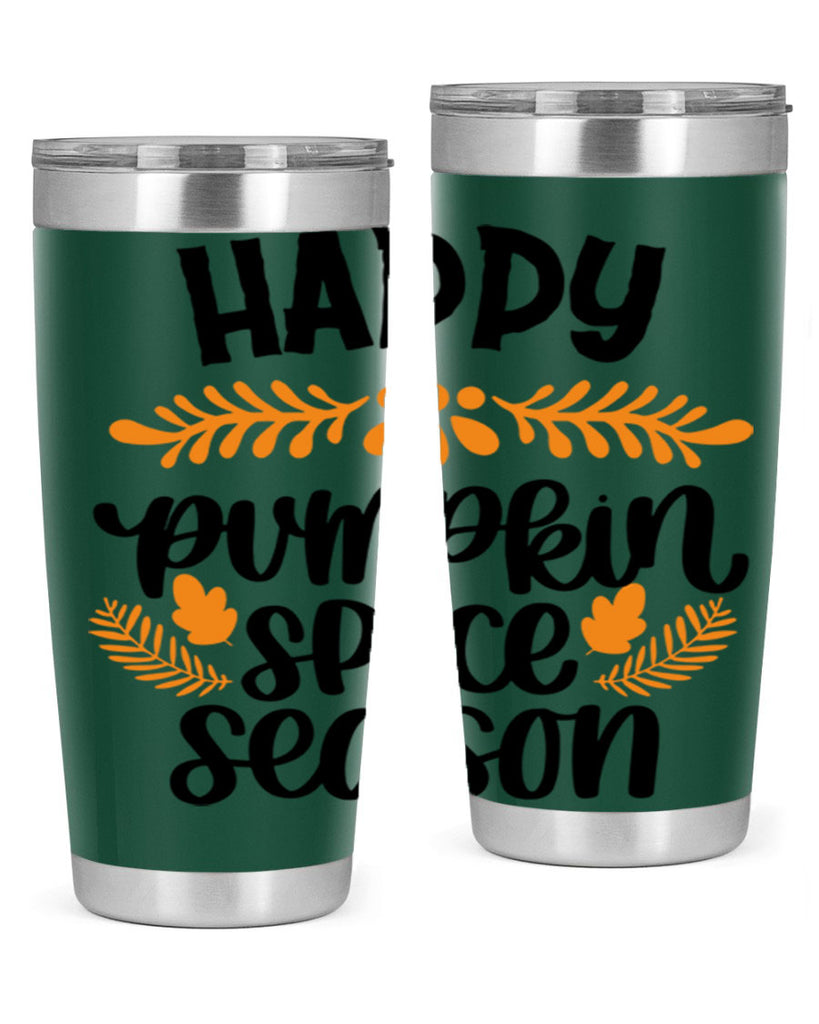 Happy Pumpkin Spice Season 492#- fall- Tumbler