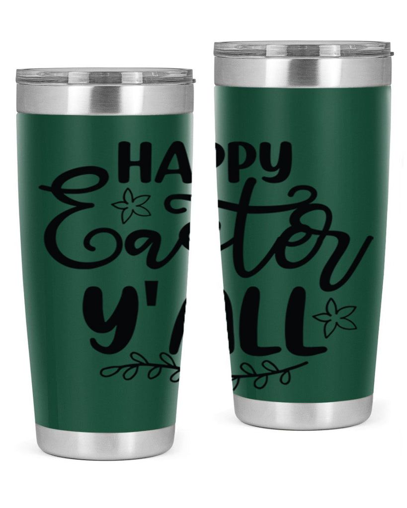 Happy easter yall  177#- spring- Tumbler