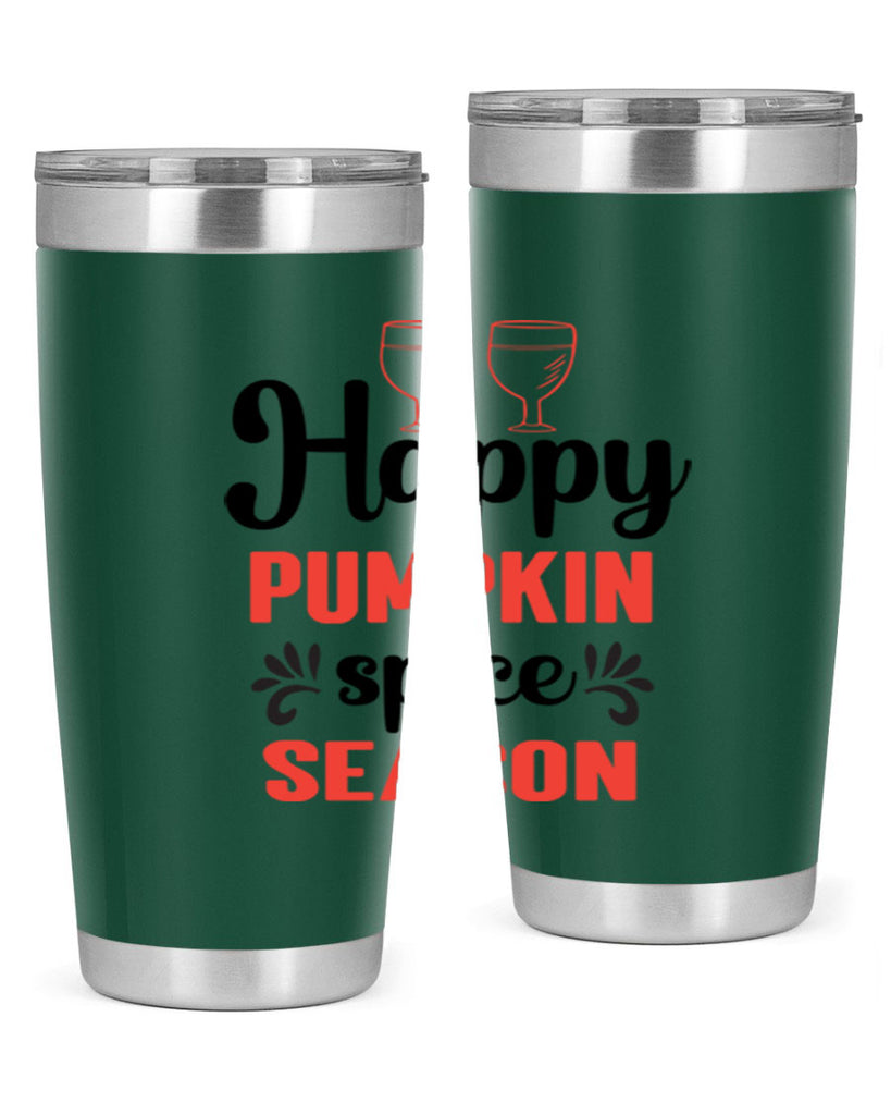 Happy pumpkin spice season 244#- fall- Tumbler