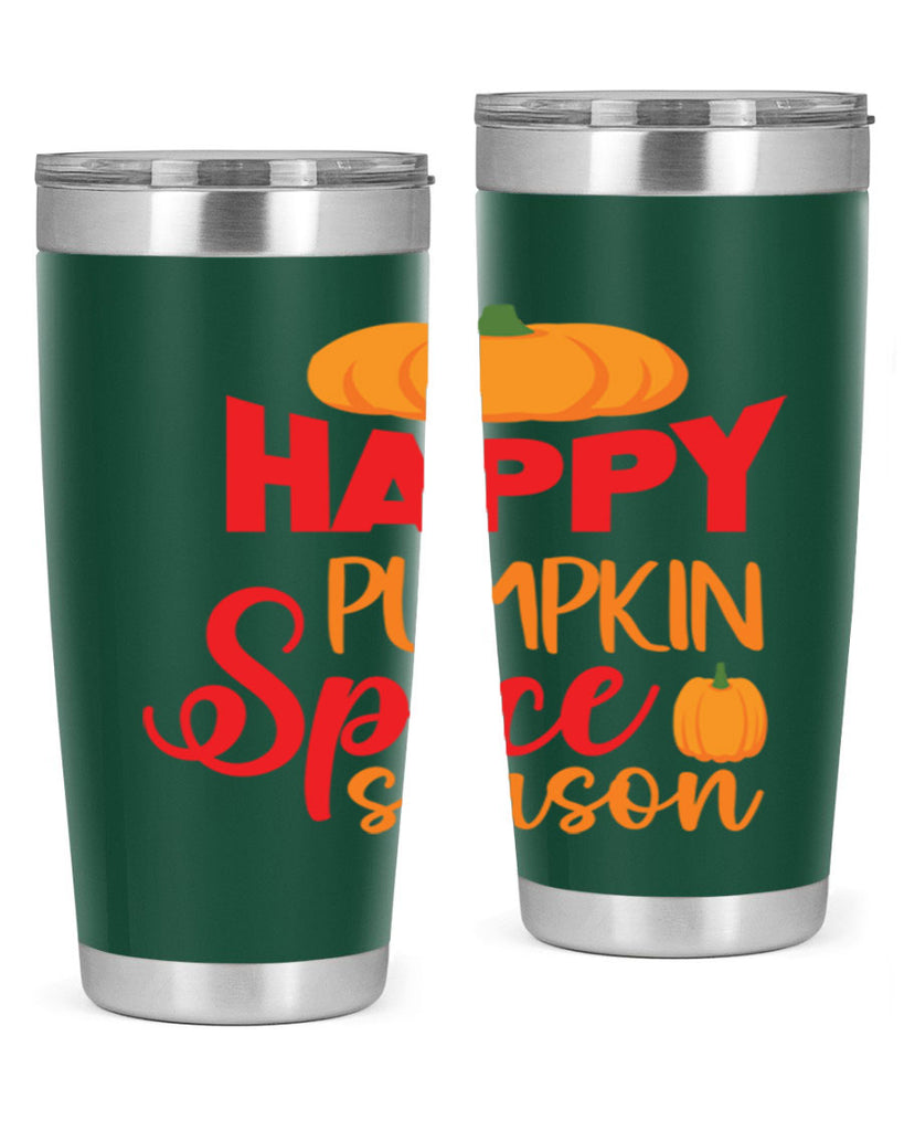 HappyPumpkinSpiceSeason 259#- fall- Tumbler