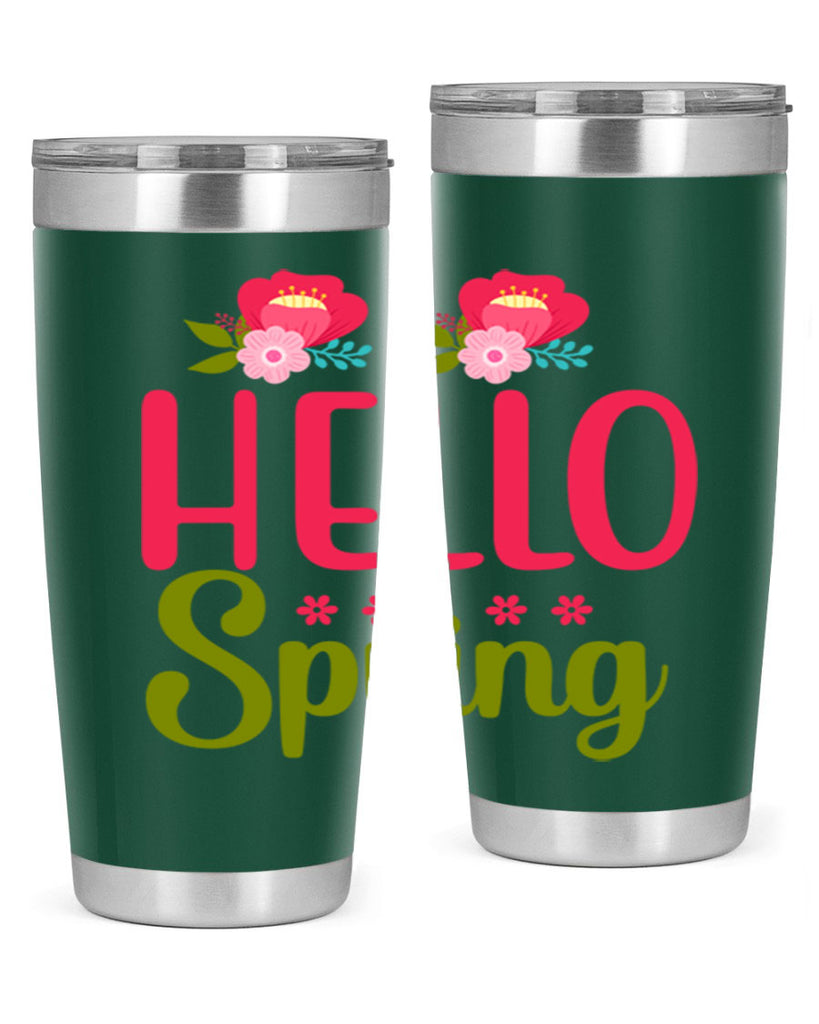 Hello Spring 186#- spring- Tumbler