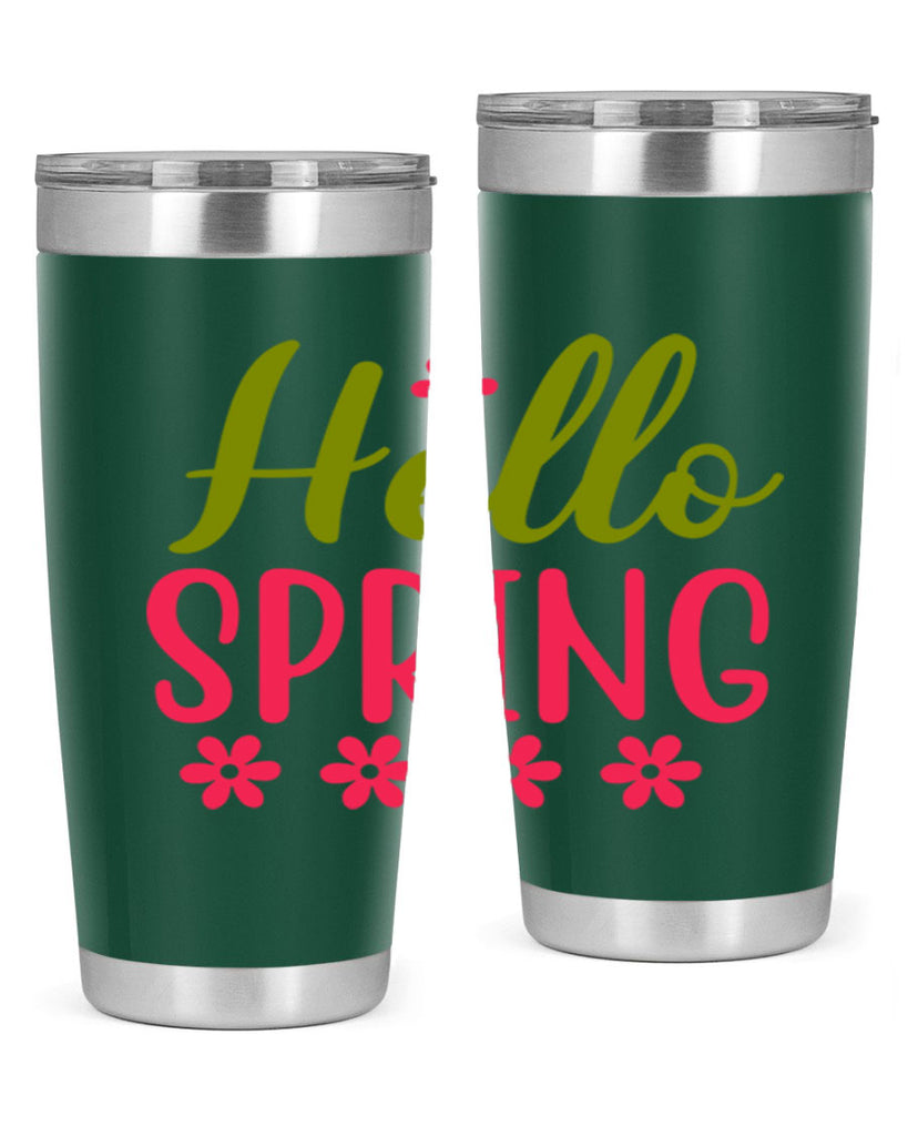 Hello Spring 213#- spring- Tumbler