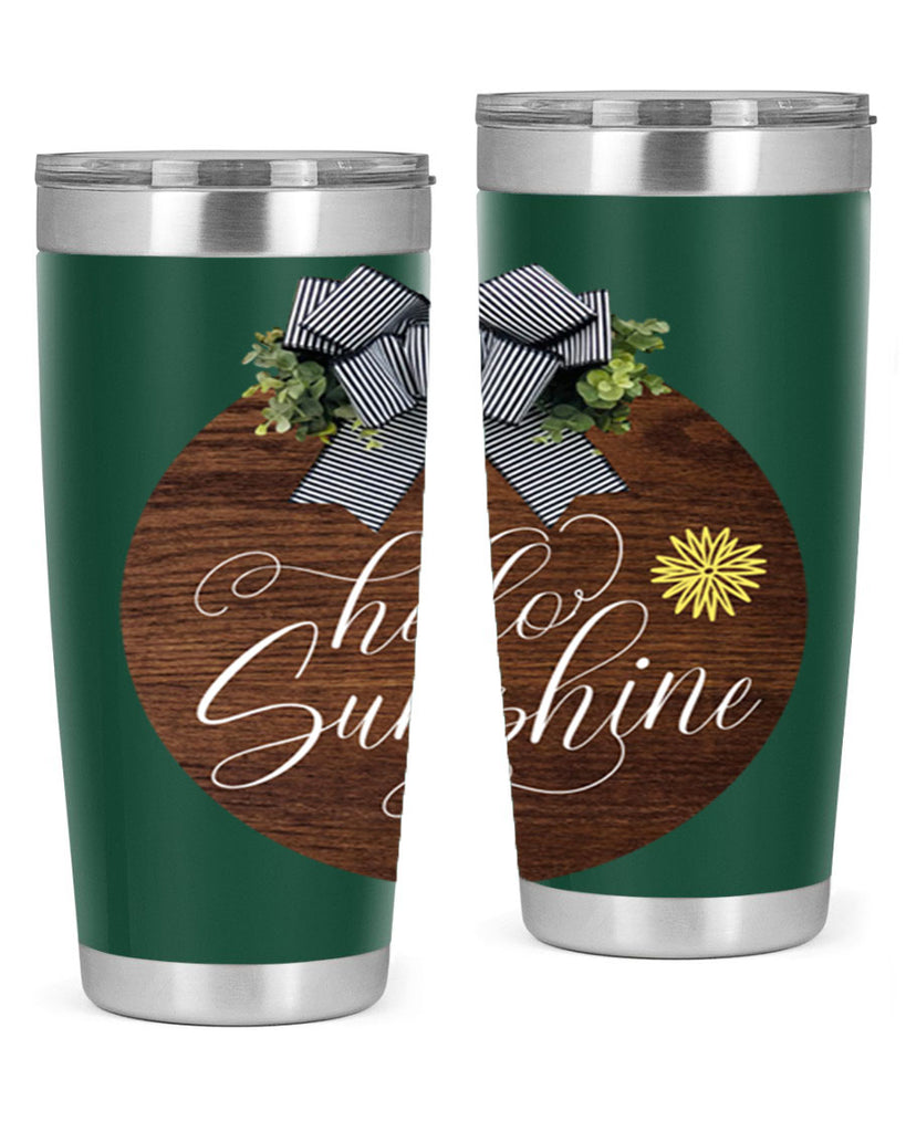 Hello Spring Lettering Mockup200#- spring- Tumbler