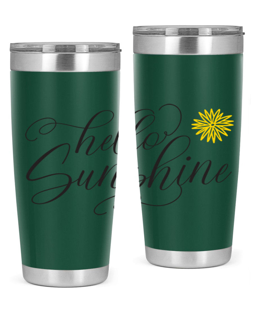 Hello Spring Lettering201#- spring- Tumbler