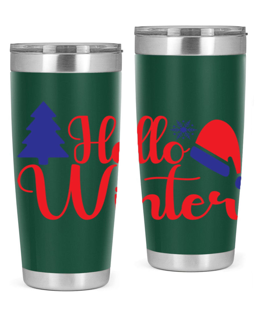 Hello Winter 179#- winter- Tumbler
