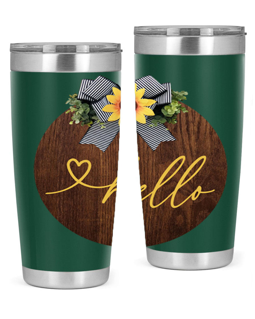 Hello heart Mockup182#- spring- Tumbler
