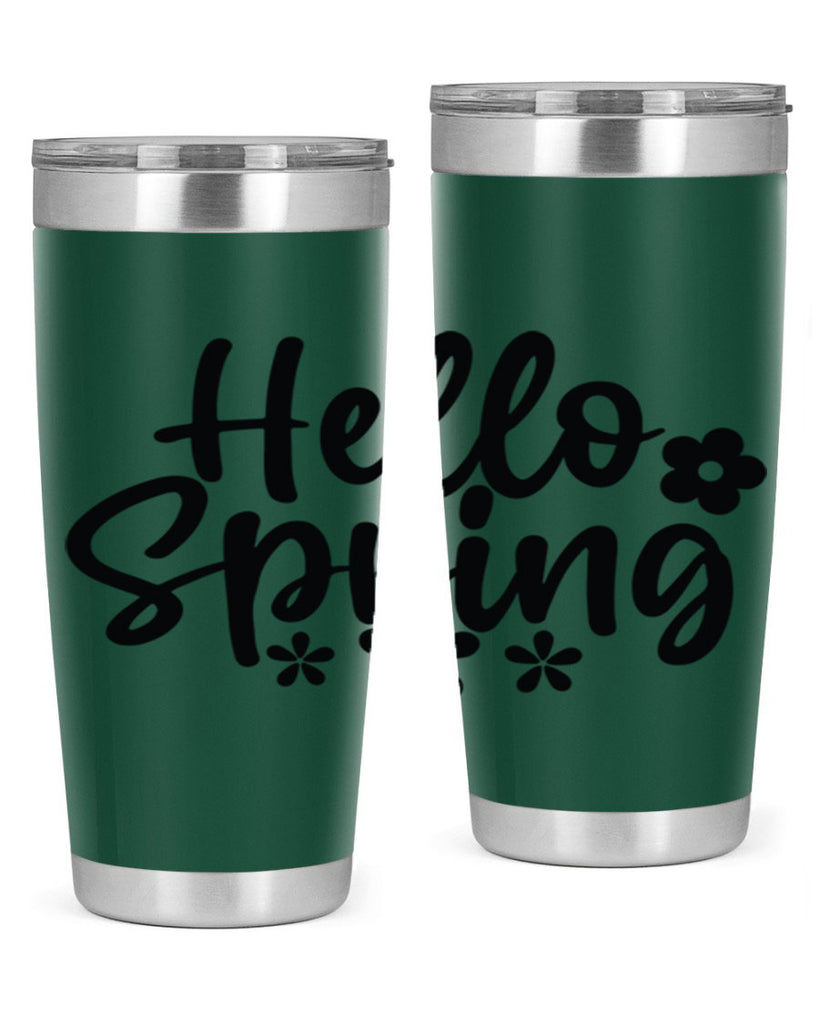 Hello spring  design 232#- spring- Tumbler
