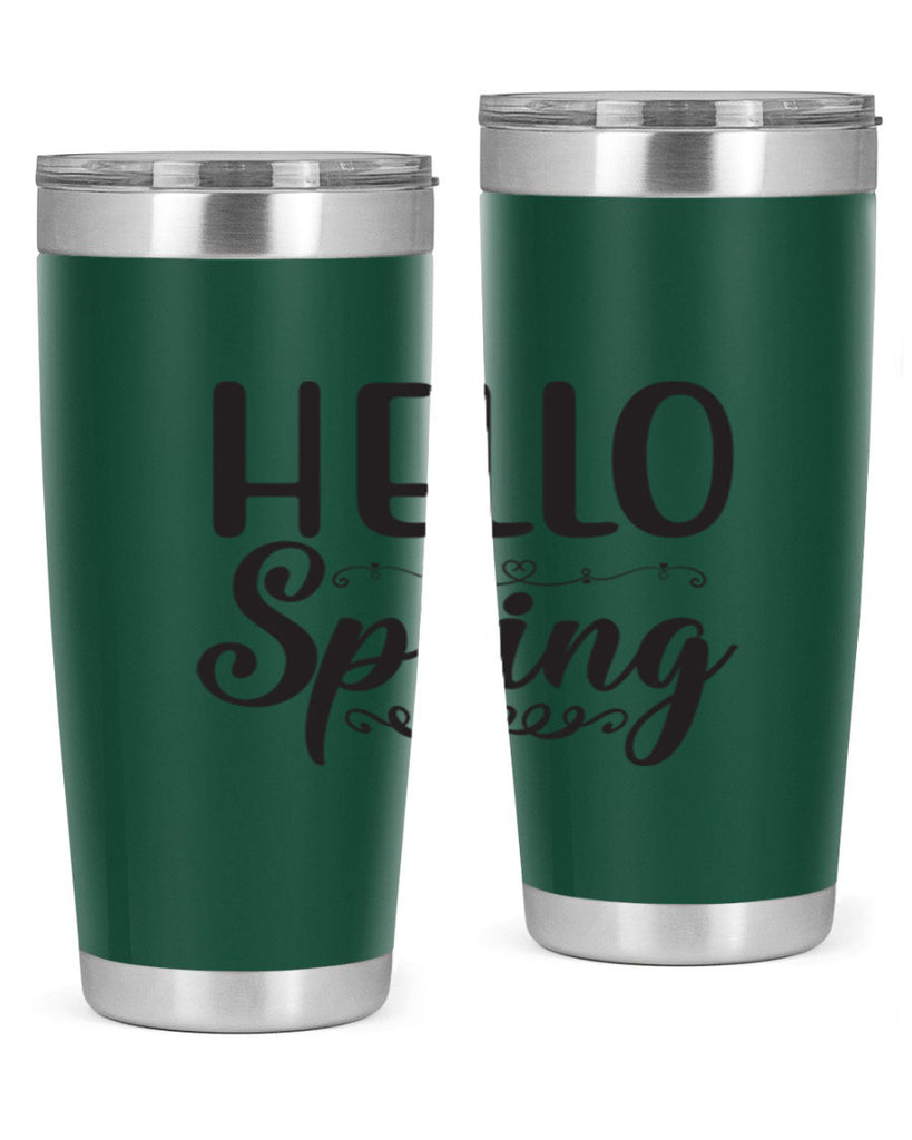 Hello spring 185#- spring- Tumbler
