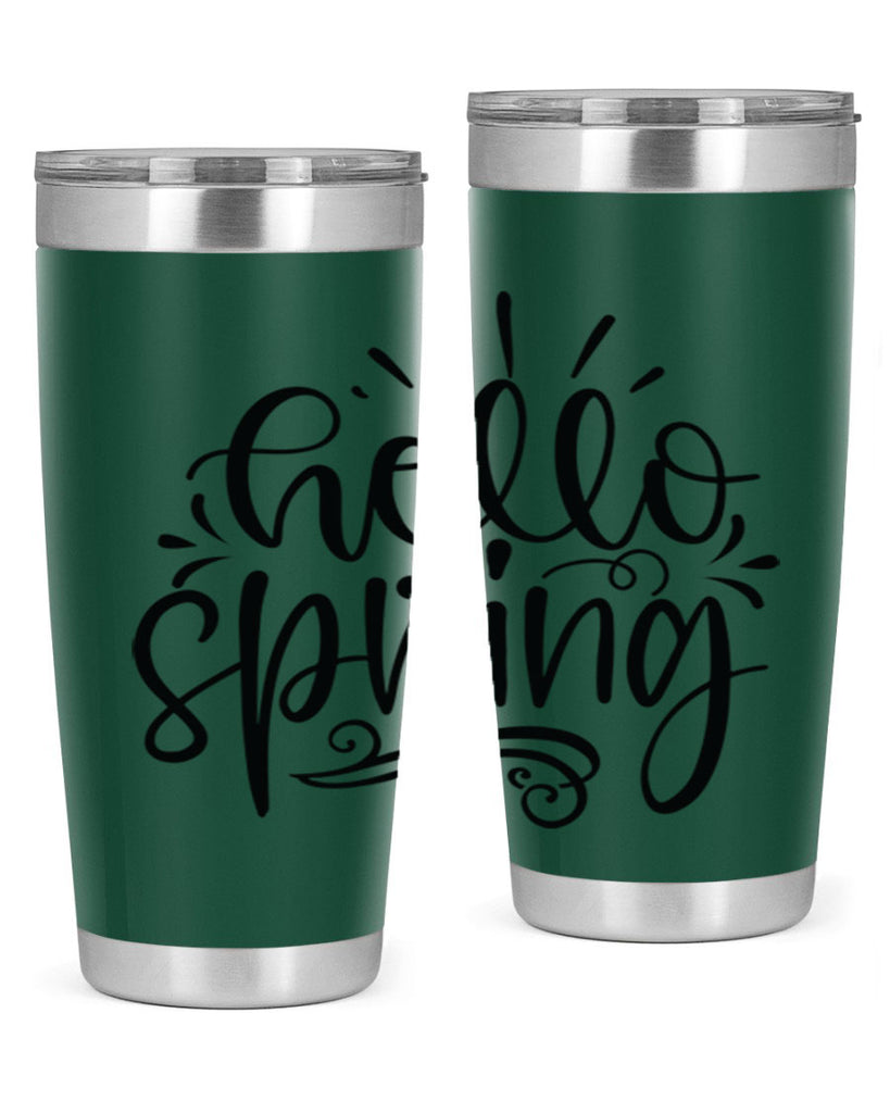 Hello spring 3#- spring- Tumbler