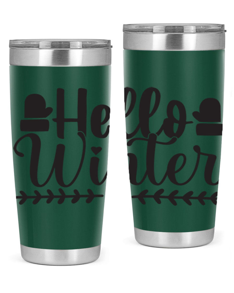 Hello winter 184#- winter- Tumbler