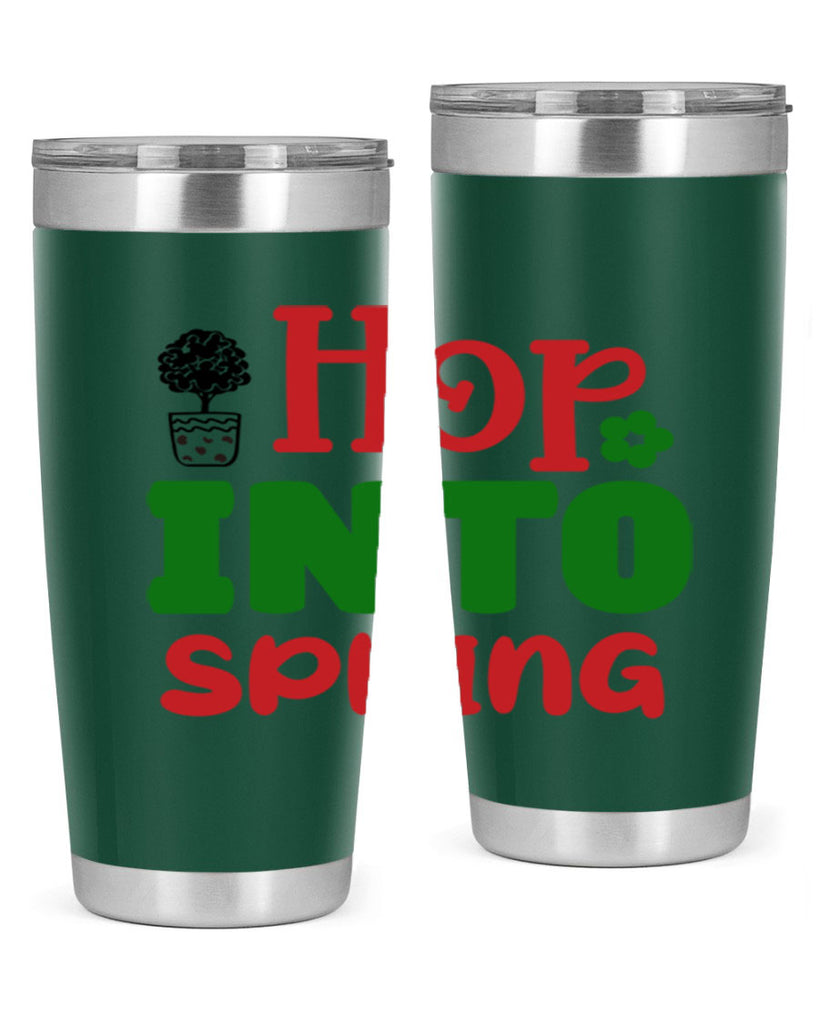 Hop into Spring 251#- spring- Tumbler