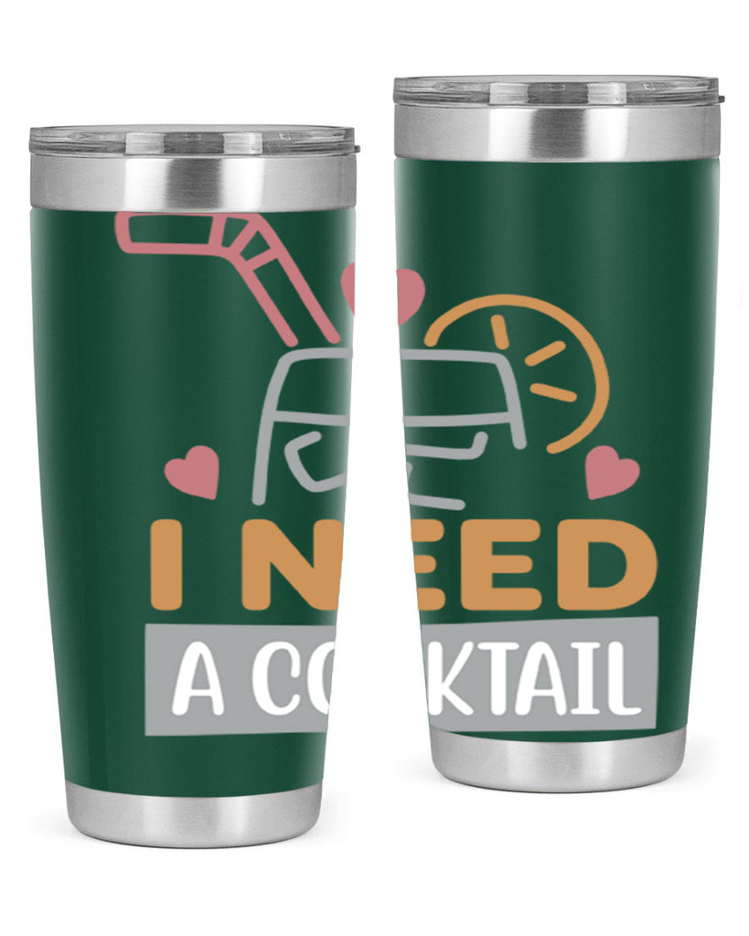 I Need A Cocktail 107#- fashion- Cotton Tank