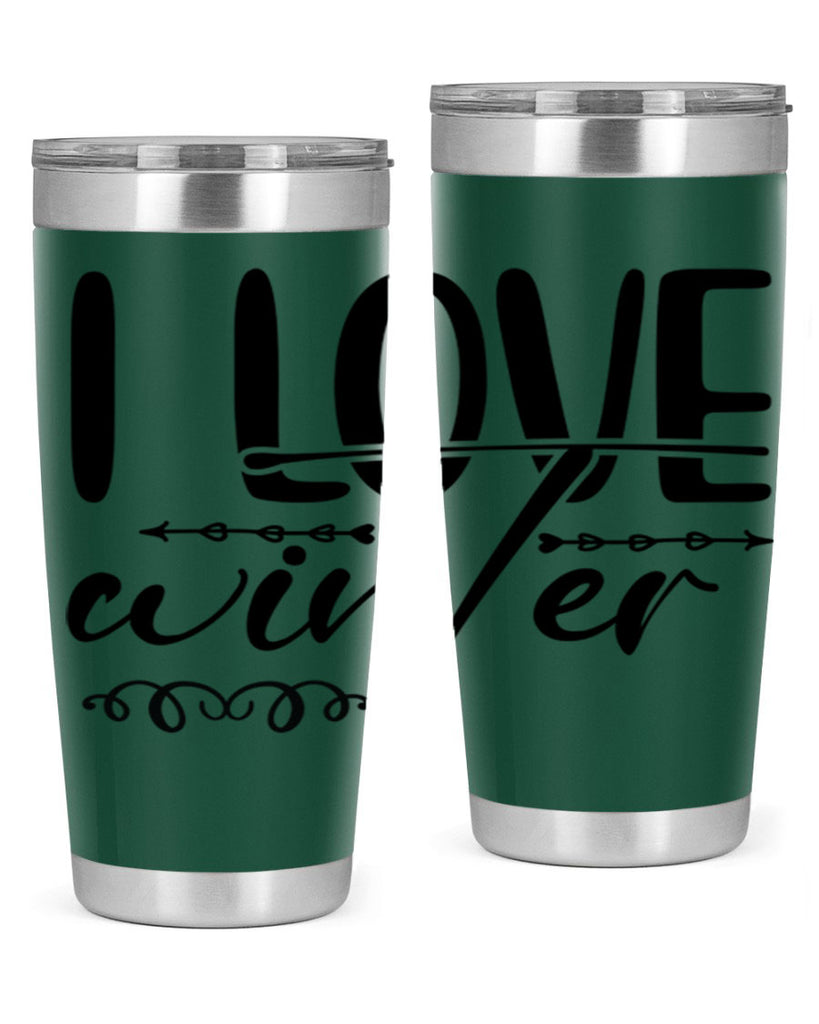 I love winter 243#- winter- Tumbler