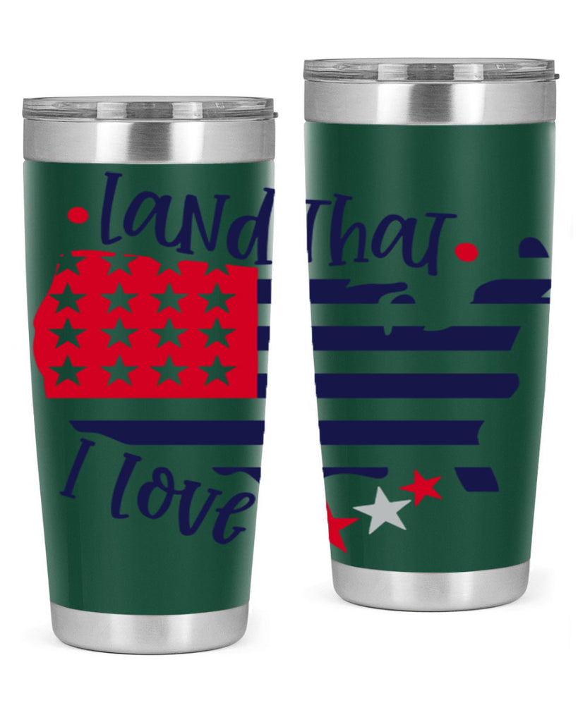 Land That I Love Style 158#- Fourt Of July- Tumbler