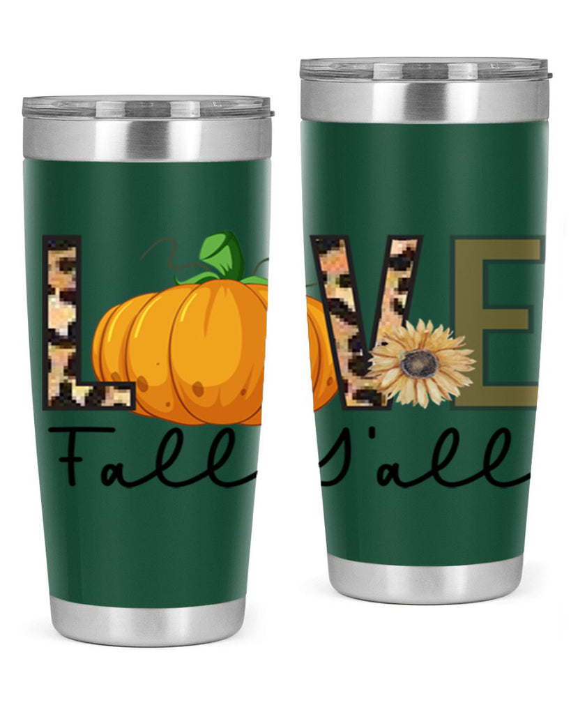 Love FALL YAll 410#- fall- Tumbler