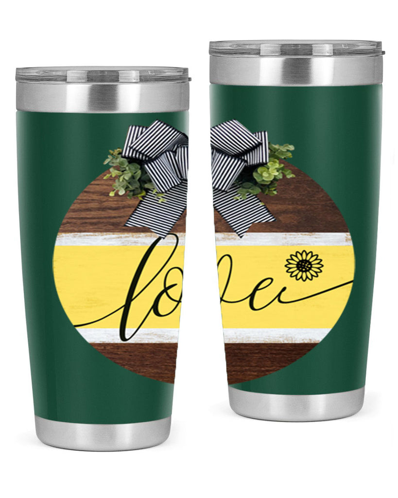 Love and daisy Mockup326#- spring- Tumbler