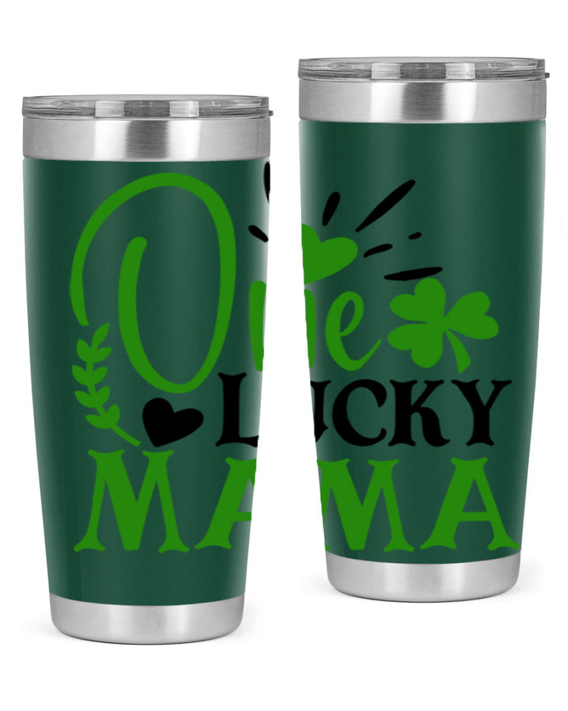 One Lucky Mama Style 148#- St Patricks Day- Tumbler