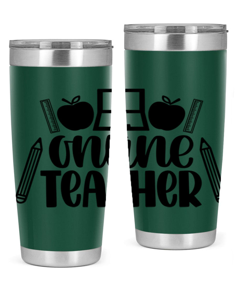 Online Teacher Style 61#- teacher- tumbler