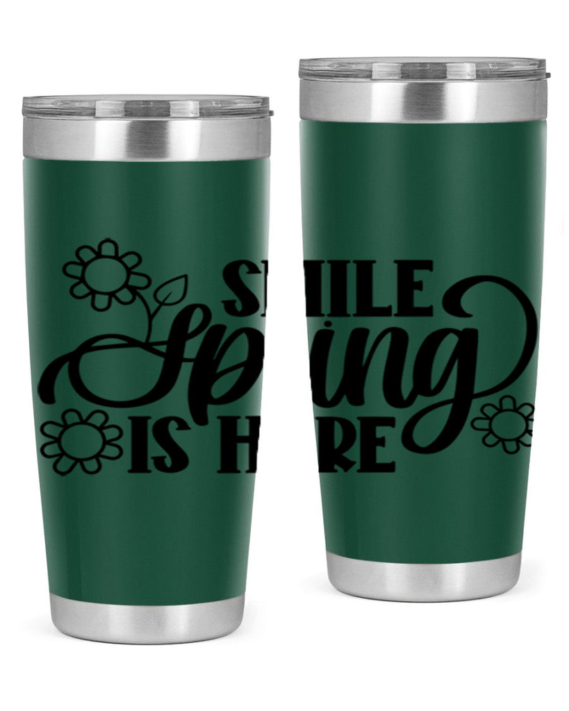 PNG_Smile Spring Is Here395#- spring- Tumbler