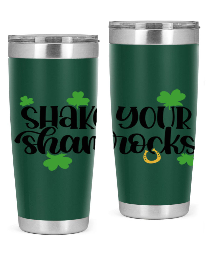Shake Your Shamrocks Style 32#- St Patricks Day- Tumbler
