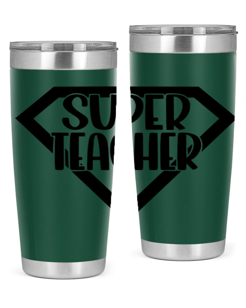 Super Teacher Style 55#- teacher- tumbler