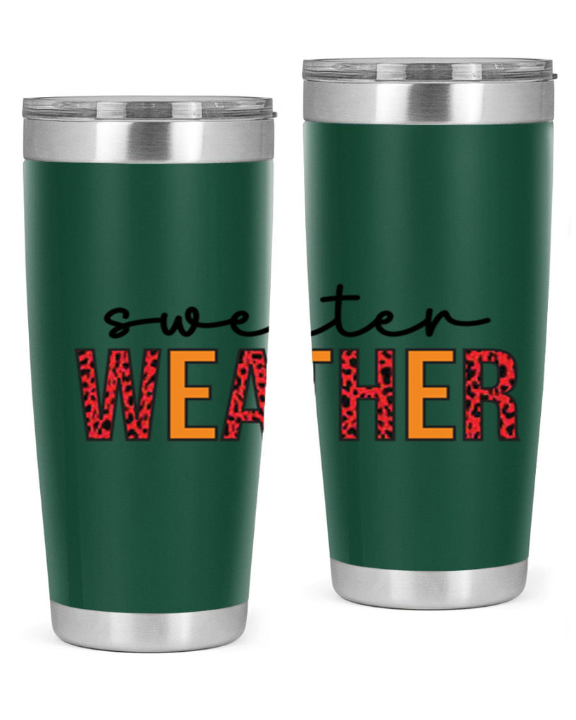 Sweater Weather 587#- fall- Tumbler