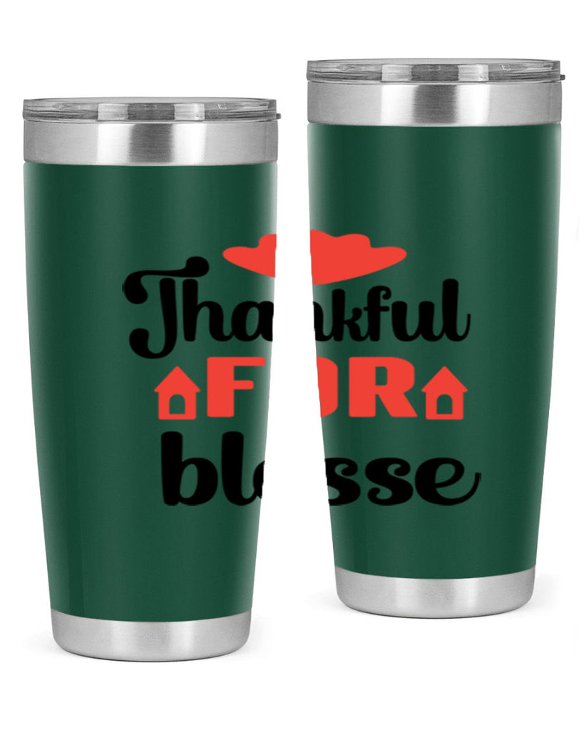 Thankful for blesse 599#- fall- Tumbler