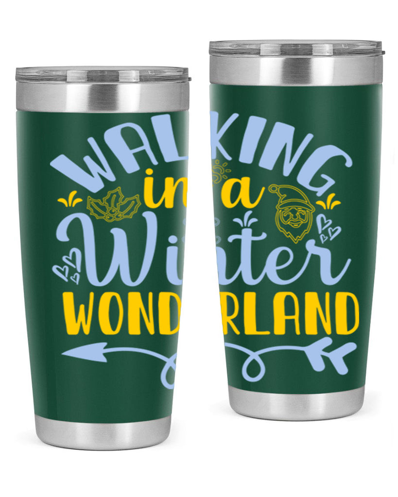 Walking in a winter wonderland440#- winter- Tumbler