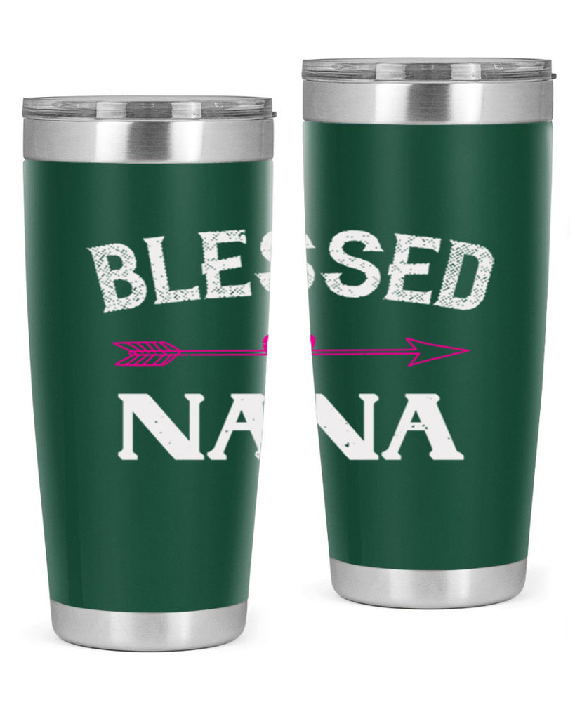blessed nana 34#- grandma - nana- Tumbler