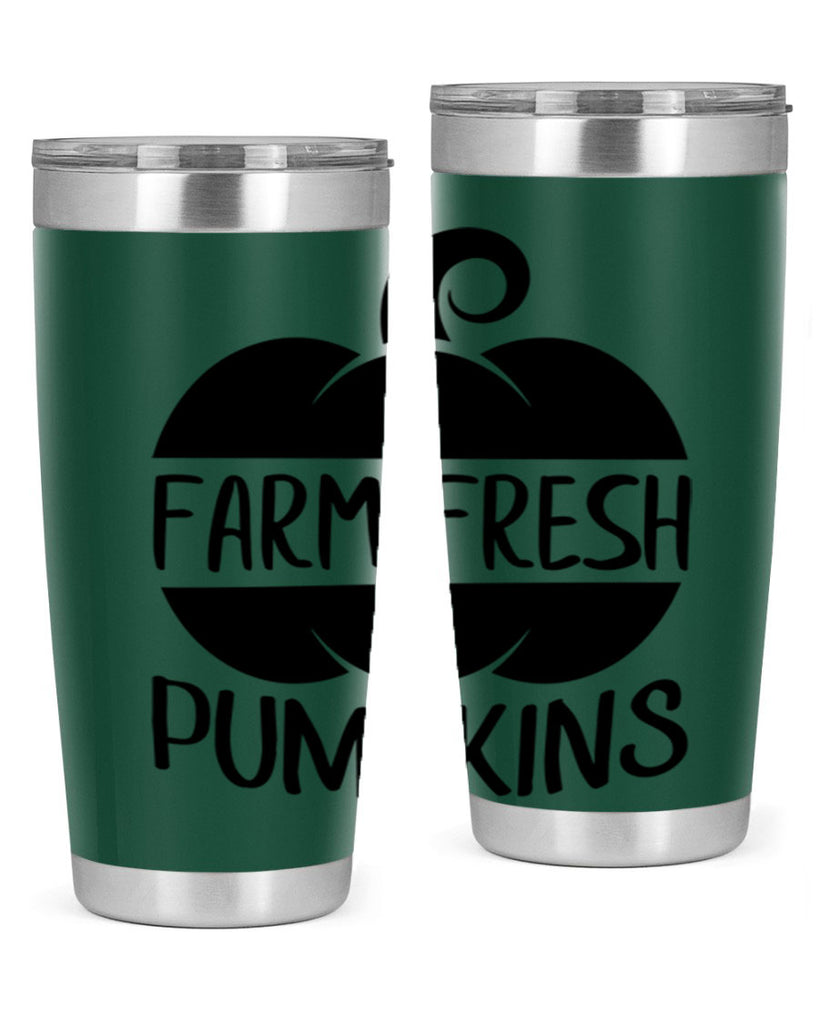 farm fresh pumpkins 174#- fall- Tumbler