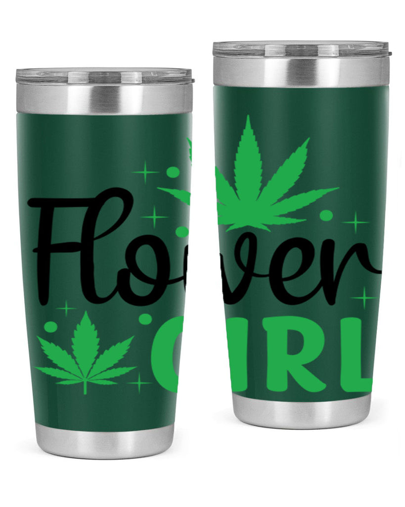 flower girl 83#- marijuana- Tumbler