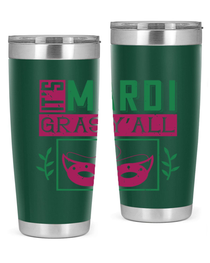 it’s mardi gras y’all 60#- mardi gras- Tumbler
