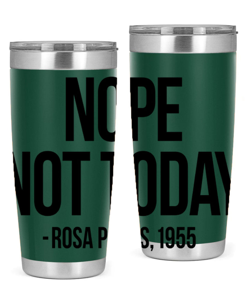 nope not today rosa parks 60#- black words phrases- Cotton Tank