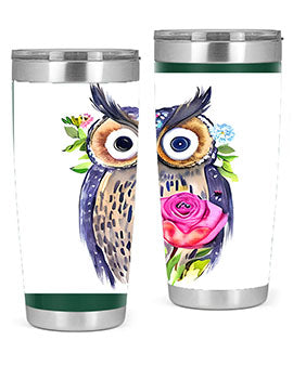 owl 13#- owl- Tumblers