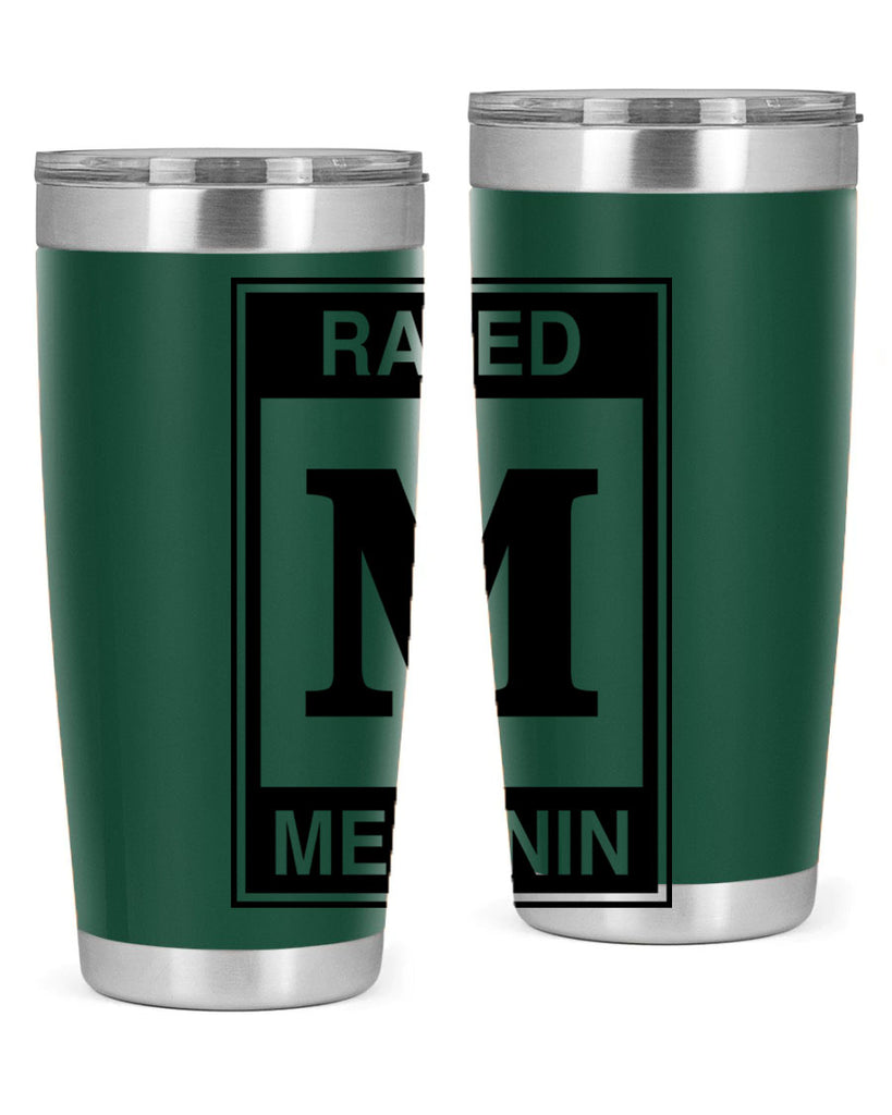 ratedm melanin 44#- black words phrases- Cotton Tank