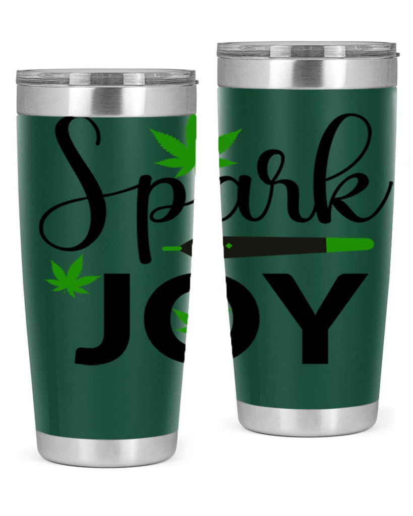 spark joy 250#- marijuana- Tumbler